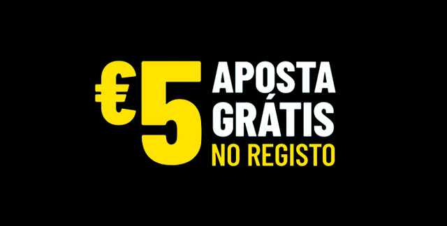 OFERTA: 5€ GRÁTIS PARA APOSTARES